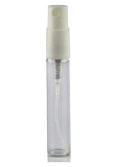 Şeffaf Cam Şişe Tester Parfüm Şişesi Beyaz Kapaklı 5 Ml 10 Adet