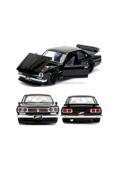 Ceren Simba Jada Fast & Furious 1971 Nissan Skyline 1:24 9399686314r00/99686 Siyah