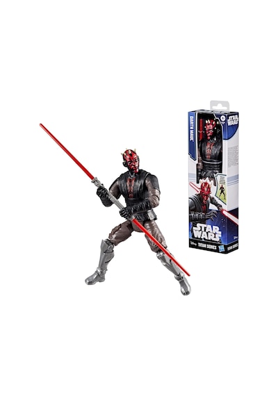 Star Wars Titan Serisi Darth Maul 30 Cm'lik Aksiyon Figürü Ve 2 Aksesuar, 4 Yaş Ve Üzeri Kız Ve Erkek Çocuklar İçin Oyuncaklar