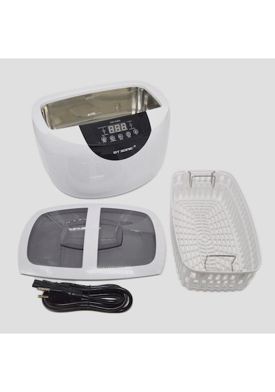 Isıtıcılı Ultrasonik Temizleyici Beyaz 2500ml Ultrasonic Cleaner Gt Sonıc
