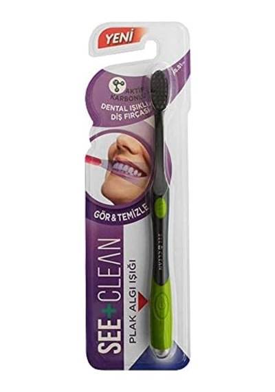 See+ Clean Dental Işıklı Diş Fırçası Yeşil