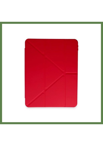 Bezos Pad 6 Kılıf Kalemlikli Mars Tablet Kılıfı - Kırmızı Hb006