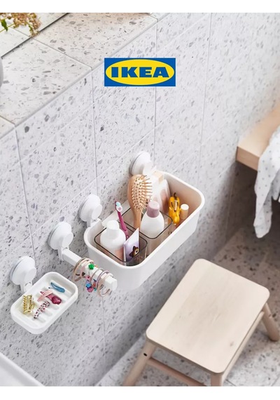 Ikea Banyo Rafı Ikea Tısken 182459829 Beyaz