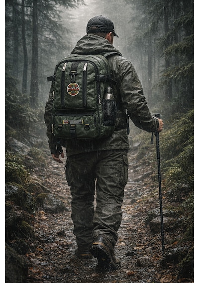 Bag Trend Bt Kamp Çantası,dağcı,sırt Çantası,45 Litre,geniş,kalın Kumaş, Yeşil