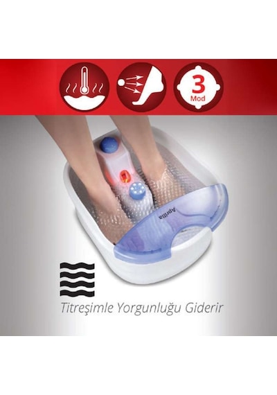 Aprilla Ayak Masaj Aleti Ama-2850 Beyaz - Mavi