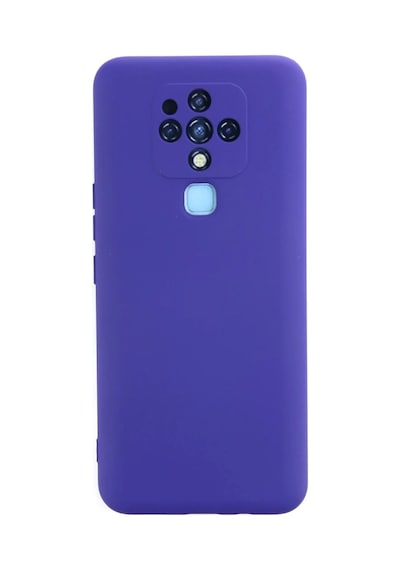 Tecno Camon 16 Uyumlu Kılıf Nano İçi Kadife Silikon - Mor