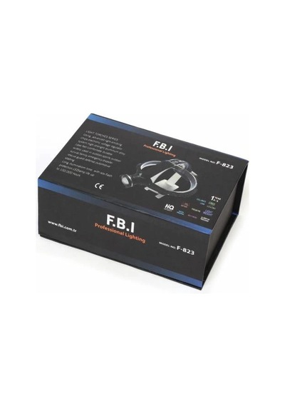 F-823 Xlm T6 Led Su Geçirmez Şarjlı Kafa Lambası Tdrtr Çok Renkli