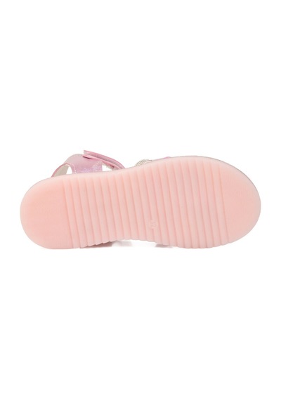Cool Pembe Yumuşak Taban Hafif Cırtlı Kız Çocuk Sandalet Maya F