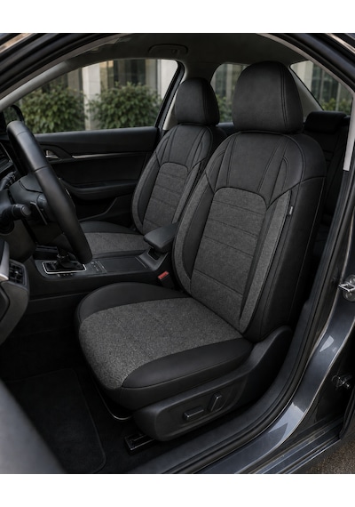 Opel Combo 2011 - 2025 Uyumlu Koruyucu Gri Oto Koltuk Kılıfı 46564789
