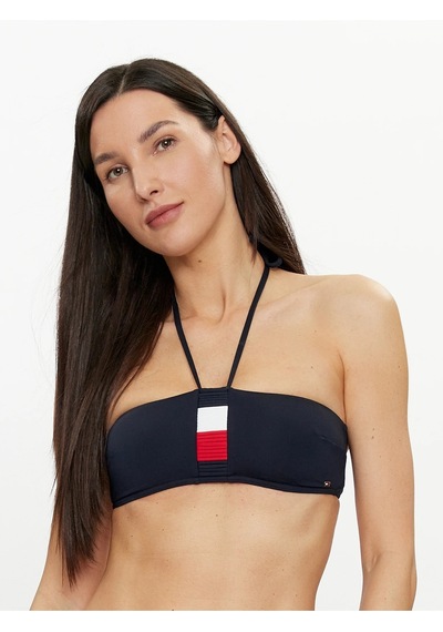 Tommy Hilfiger Tommy Hılfıger Kadın Bikini Üstü Uw0uw05297-dw5 Uw0uw05297-dw5 Lacivert