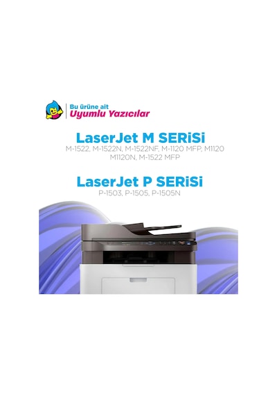 Hp Laserjet P1505 Uyumlu,  Toner Çipli Cb436a 10'lu 2.000 Sayfa