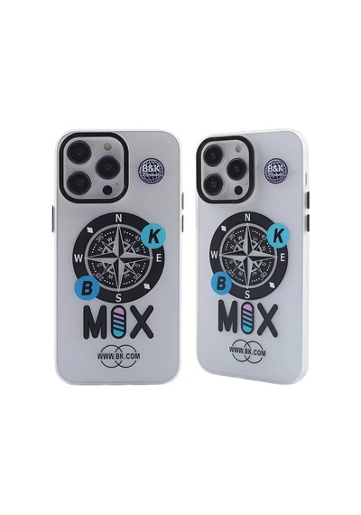 Newface Apple İphone 14 Pro Kılıf Apollo Magneticsafe Desenli Kapak - Apollo Şeffaf - 3