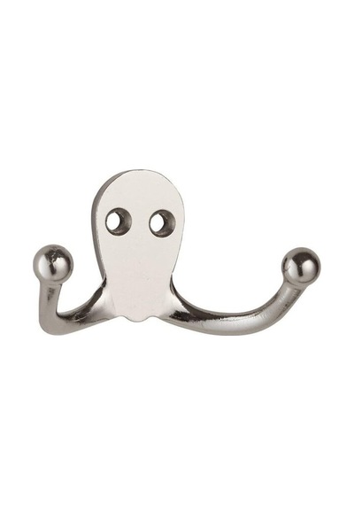 147 Çiftli Kanca Askı Inox - Şık Ve Dayanıklı Ev & Banyo Aksesuar Metal