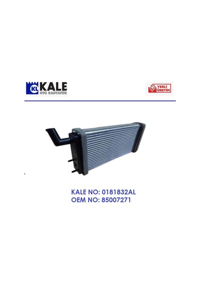 Kalorifer Radyatörü M131 Doğan Şahin Kartal Slx 1,6 1,6ie 1600cc 1974+ 250x140x42 85007271 Kale 0181832al