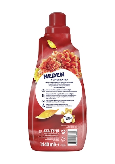 Yumoş Extra Konsantre Çamaşır Yumuşatıcısı Amber 2 x 1440 ML