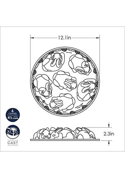 Kek Kalıbı Pasta Kalıbı Paskalya Tavşanı Alüminyum Kahverengi 7 6 X 30 5 X 30 5 Cm 1 Birim Çok Renkli