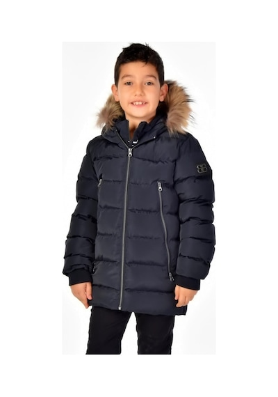Benitto Kids Benittokids Natürel Kürklü Erkek Çocuk Mont