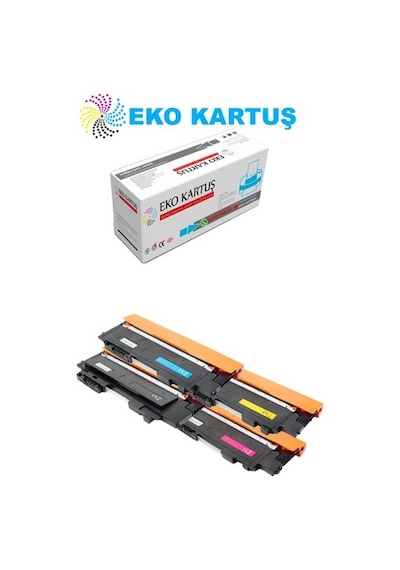 Eko Kartuş Hp 4ZB95A 117A(W2070A) Set (Chıpsız) Uyumlu Toner