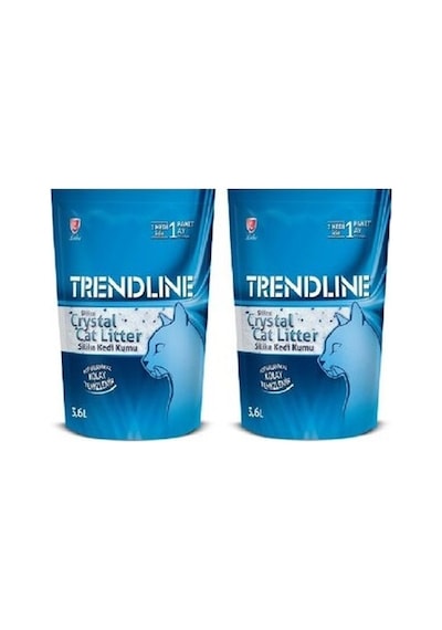 Trendline Tozsuz Silika Kristal Kedi Kumu 2 x 3600 ML