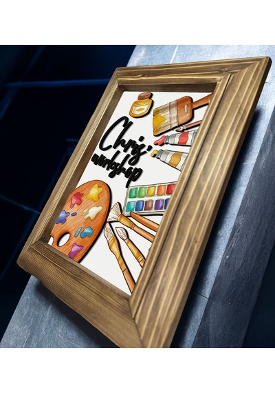 Bk Gift Kişiye Özel 3d Mdf Kabartmalı Rustik Ahşap Çerçeveli Tablo-1 39x30cm, Sevgiliye Hediye, Arkadaşa Hediye Kobitmeyencom33879 Bk Gift