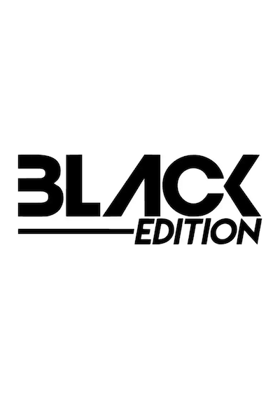 Black Edition Sticker 20 X 8 Cm
