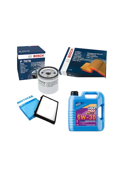 Bosch Hyundai İx35 2.0 Dizel Filtre Bakım Seti Liqui Moly Motor Yağlı 2010-2015 4 Lü
