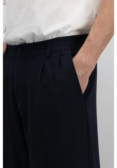 Vamos Baggy Fit Kumaş Pantolon 30-795-1 Lacivert