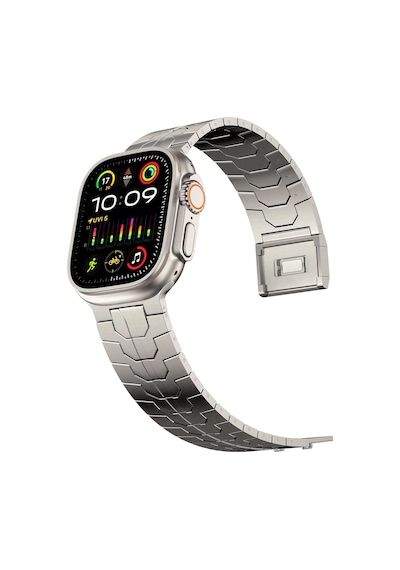 Apple Watch İle Uyumlu Titanyum Serisi Manyetik Tokalı Hafif Ve Rahat Çelik Kordon Kayış 42-44-45-46-49 Mm Boyutlarına Uyumlu Titanyum, Symetric Çok Renkli Apple Watch İle Uyumlu Titanyum Serisi Manyetik Tokalı Hafif Ve Rahat Çelik Kordon Kayış 42-44-45-46-49 Mm Boyutlarına Uyumlu Titanyum, Symetric Çok Renkli