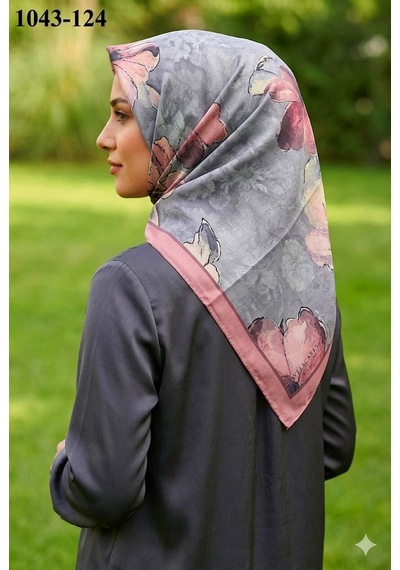 Velscarfs Soft Pamuk Parla Eşarp Pişmiş Ayva 1043-124 Çok Renkli