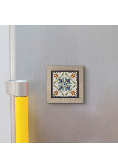 İtalyan Deseni Baskılı Mdf Magnet 7x7 267