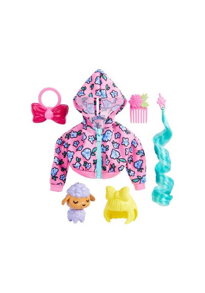 Hdj38 Barbie Extra Hayvan Dostları Ve Kıyafet Paketleri