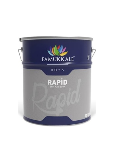 Pamukkale Rapid Boya 15 Kg Mat Siyah