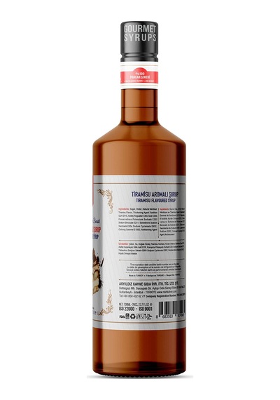 Nish Tiramisu Aromalı Şurup 700 Ml - Pet Şişe