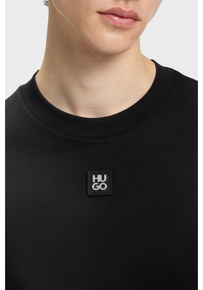 Hugo Erkek T Shirt 50505201 002 Siyah Siyah