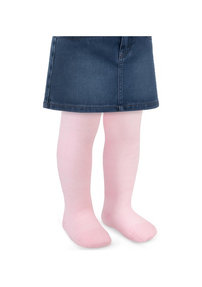 Civil Baby Düz 6- Bebek Kız Külotlu Çorap - Pembe