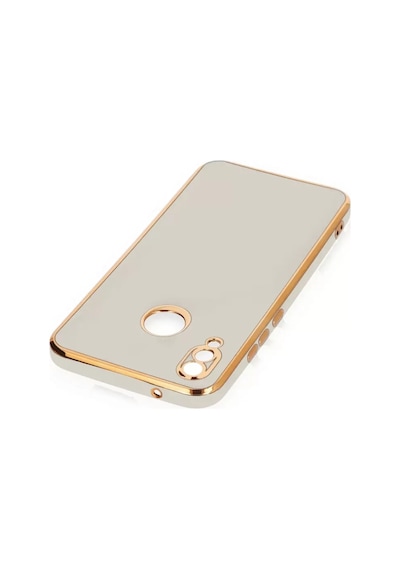 Newface Huawei P20 Lite Kılıf Volet Silikon - Beyaz