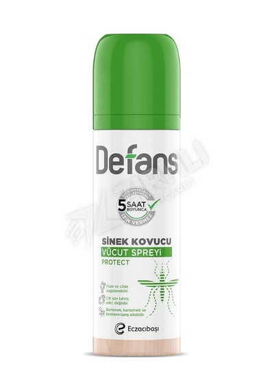 2 Adet Defans Aerosol Protect Sinek Kovucu Vücut Spreyi