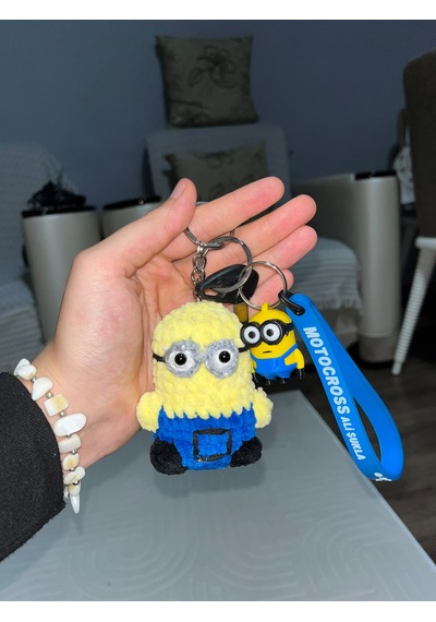 Amigurami Minyon Anahtarlık Çok Renkli