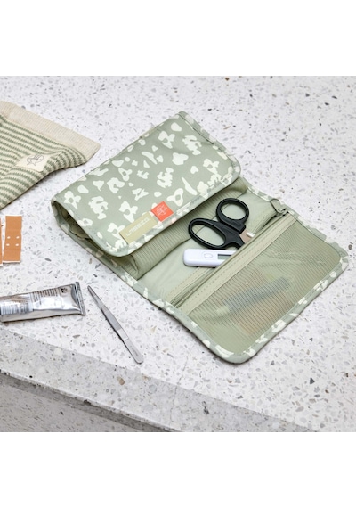 Lassig First Aid Pouch Bebek Organizer Light Khaki Açık Yeşil