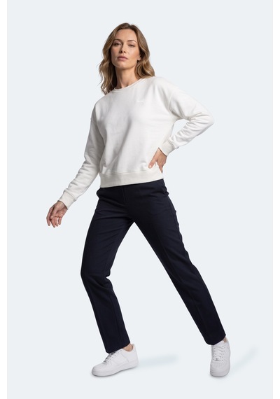 Slazenger Kunto I Kadın Ekru Sweatshırt