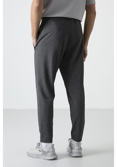 Tommy Life Barton Antrasit Melanj Jogger Erkek Eşofman Alt - 84952 Antrasit - Melanj