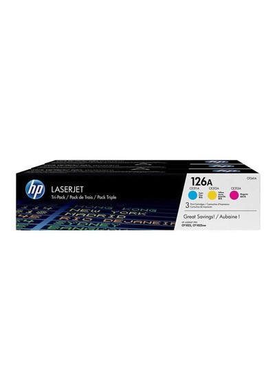 Hp 126A-Cf341A Renkli Toner 3'Lü Paket