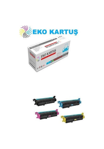 Eko Kartuş Hp B5L24A (CF360-CF361-CF362-CF363) Set Uyumlu Toner