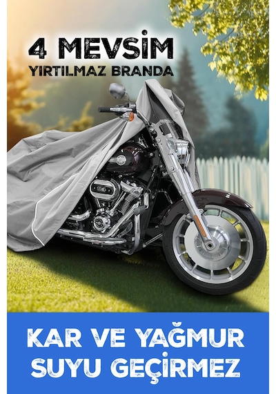 Falcon Max 125i Motosiklet Brandası Çadır Örtü - Miflonlu