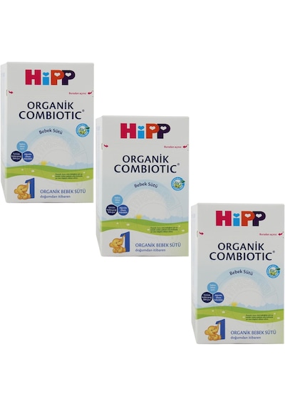 Hipp Organik Combiotic 1 Bebek Sütü 800 G 3 Adet