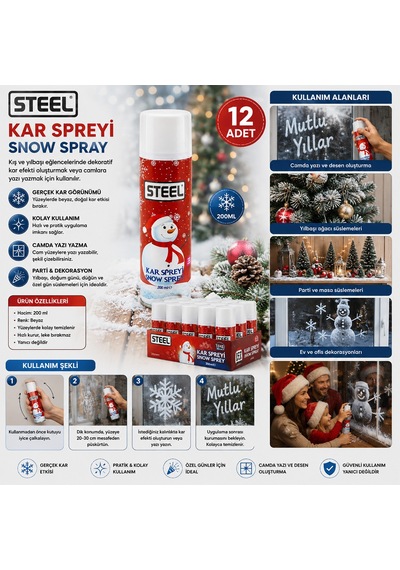 Kar Spreyi 200ml Diğer