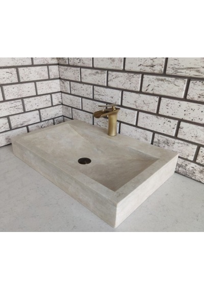 Traverten Yay Mermer Lavabo