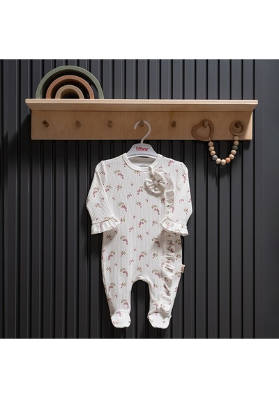 Tiffany Baby & Kids Tiffany Baby Purple Grape Theme Patikli Tulum 47033 Ekru