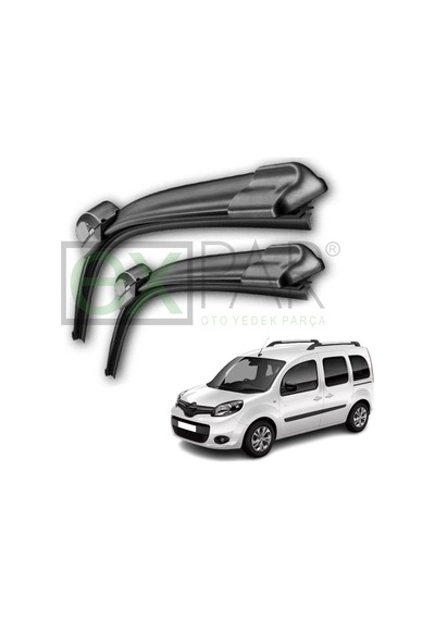 Renault Kangoo Ön Cam Silecek Süpürgesi Takımı 2012 - 2018 Kango Silecek Makyajlı