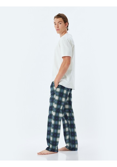 Koton Oversize Pijama Altı Pamuklu Beli Lastikli Cep Detaylı Pamuklu Haki Ekose 4slm50007mw Haki Koton Oversize Pijama Altı Pamuklu Beli Lastikli Cep Detaylı Pamuklu Haki Ekose 4slm50007mw Haki